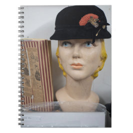 A Classic Book and Bust Composition Notizblock