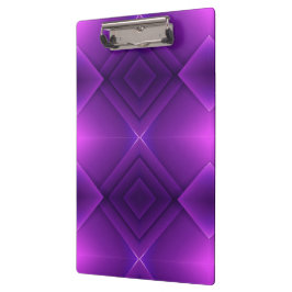 A clipboard with a metallic clip against a vibrant klemmbrett