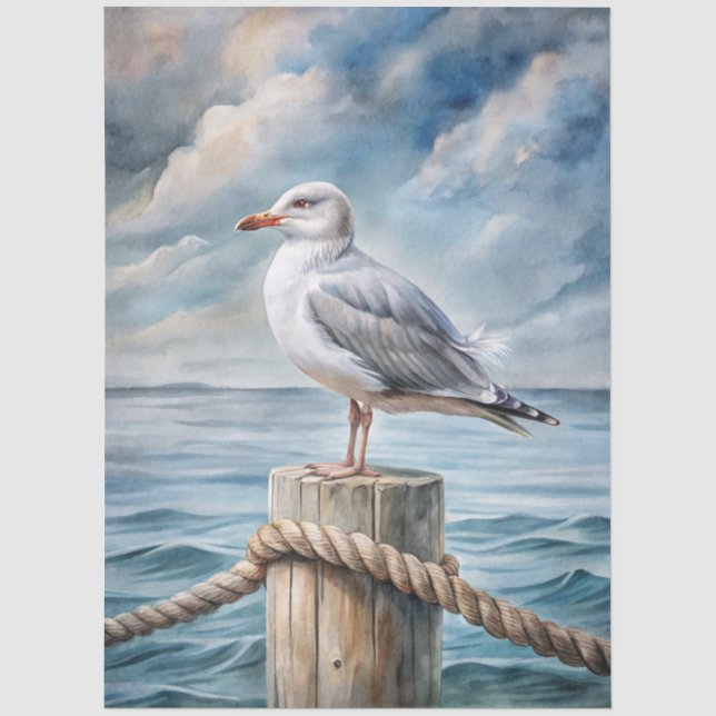 A Coastal Series Design 11 Seidenpapier (Vorderseite)