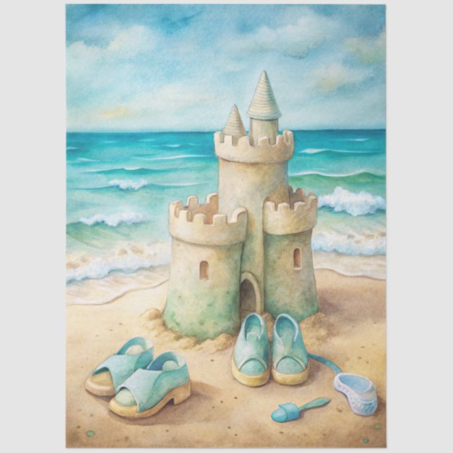 A Coastal Series Design 21 Seidenpapier (Vorderseite)