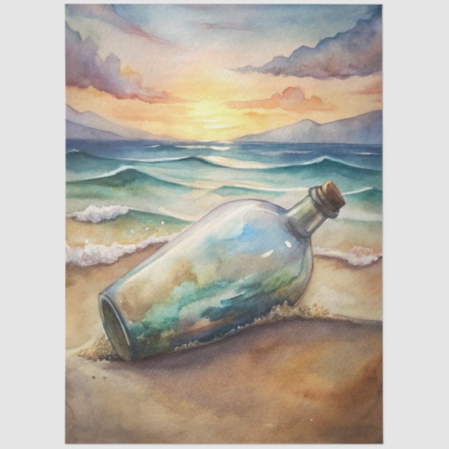 A Coastal Series Design 34 Seidenpapier (Vorderseite)