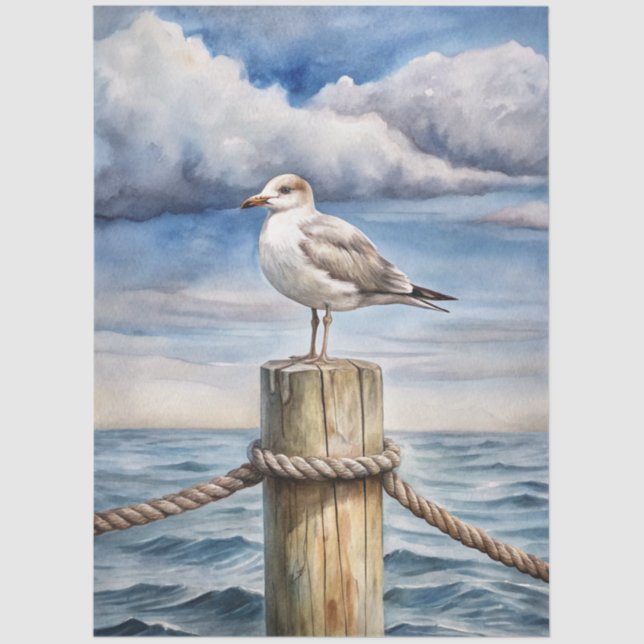 A Coastal Series Design 38 Seidenpapier (Vorderseite)