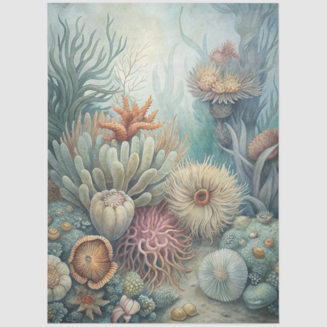 A Coastal Series Design 43 Seidenpapier (Vorderseite)