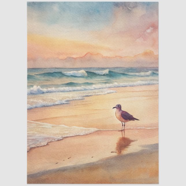 A Coastal Series Design 75 Seidenpapier (Vorderseite)