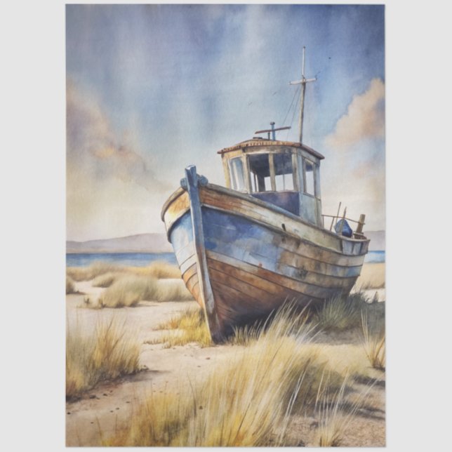 A Coastal Series Design 79 Seidenpapier (Vorderseite)