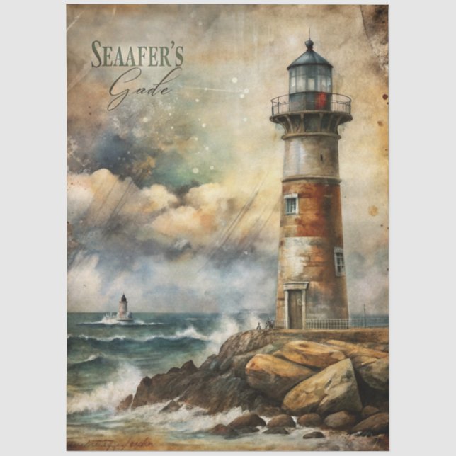 A Coastal Series Design 83 Seidenpapier (Vorderseite)