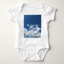 A corner of clouds baby strampler