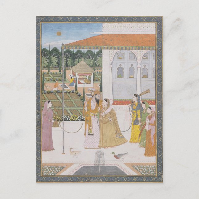 A Couple Walking Postkarte (Vorderseite)