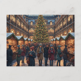 A Cozy Covent Garden - Christmas in London Postkarte