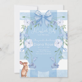 A Cozy Little Baby Is on the Way Shower Invite Einladung