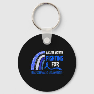 A Cure Worth Fighting For Hydrocephalus Awareness Schlüsselanhänger