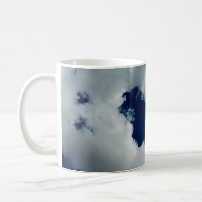 A curve in the clouds kaffeetasse (Links)