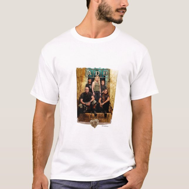A.D.D. T - Shirt - Weiß (Vorderseite)