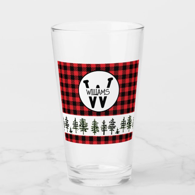 à damiers Monogramme Verre Tumbler (Devant)