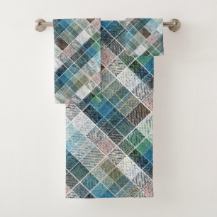 à damiers, tartan, plaid, classique, bleu, blanc