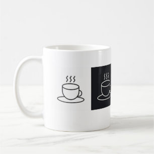 à damiers Tasse de café