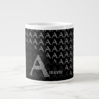 A - Das Falck-Alphabet (Silbern) Jumbo-Tasse