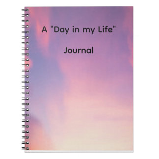 A Day in my Life Journal; Notizblock