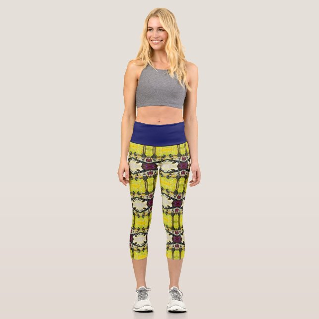 A Day Off from Crazy Capri Leggings (Vorderseite)