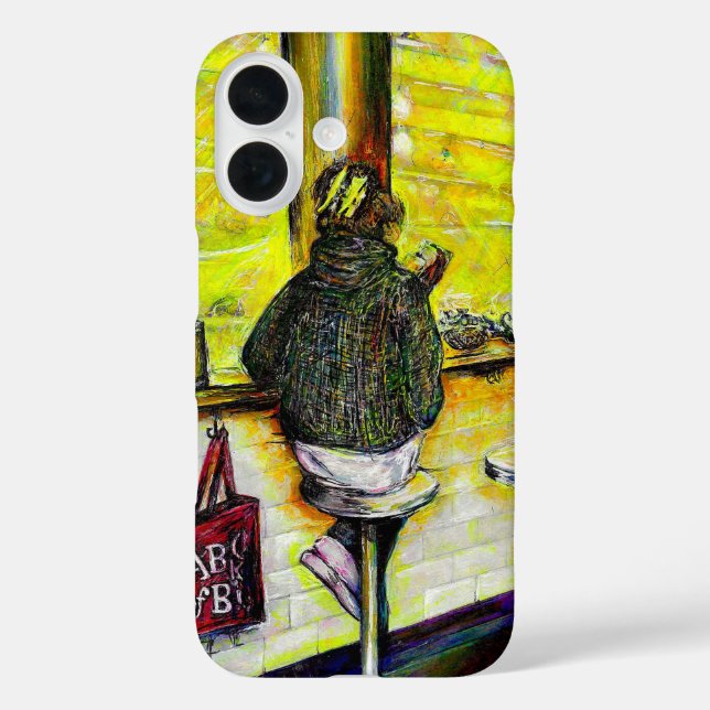 A Day Off from Crazy iPhone 16 Hülle (Rückseite)