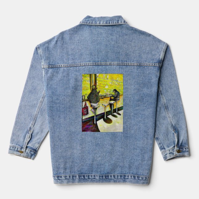 A Day Off from Crazy Jeansjacke (Rückseite)