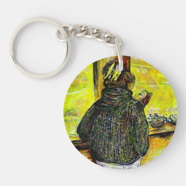 A Day Off from Crazy Schlüsselanhänger (Vorderseite)