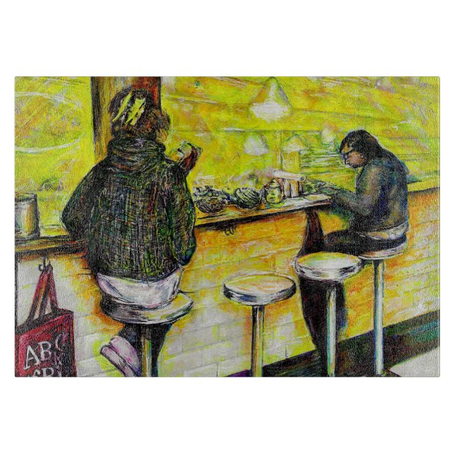 A Day Off from Crazy Schneidebrett (Vorderseite)