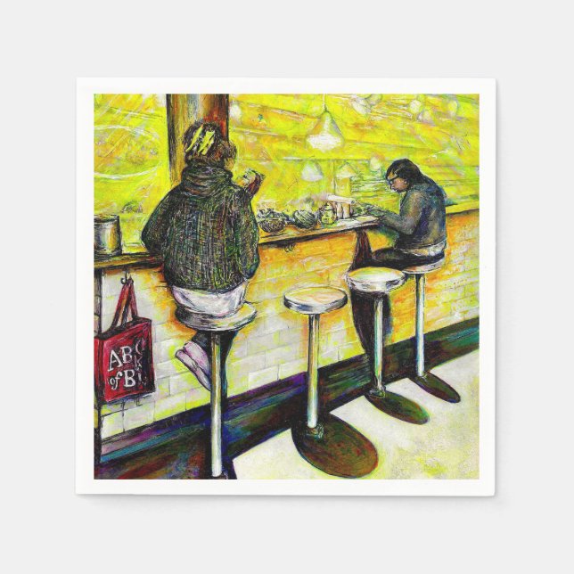 A Day Off from Crazy Serviette (Vorderseite)