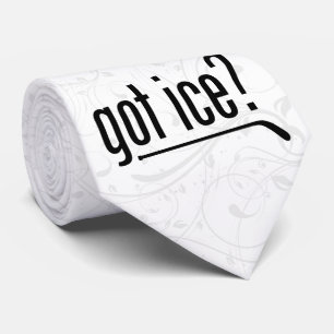 a de la glace ? cravate (hockey)