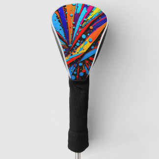 A Decorated Golf Club Cover Headcover