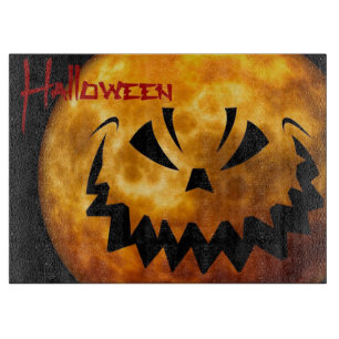 À Découper Planche de coupe décorative en verre d'Halloween