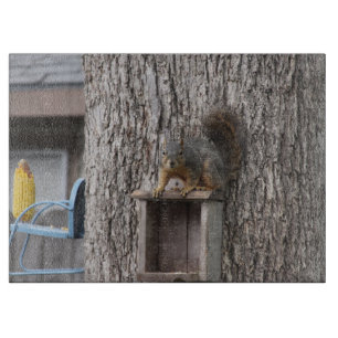 À Découper Planche de coupe d'écureuil