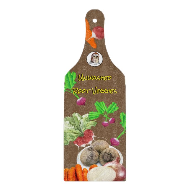 À Découper Planche de coupe Légume de verre racine (Devant)