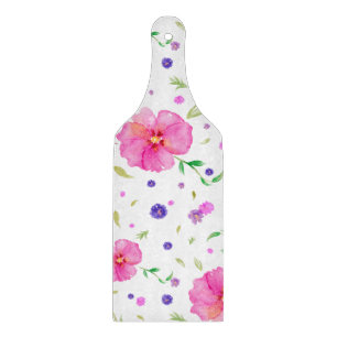 À Découper Planche de cuisine florale - Cadeau Mariage pour e