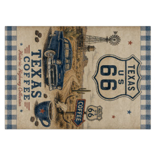 À Découper Planche de préparation Americana Texas Mother Road