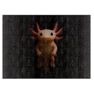 À Découper Planche en verre Black 4 Luxe représentant l'Axolo