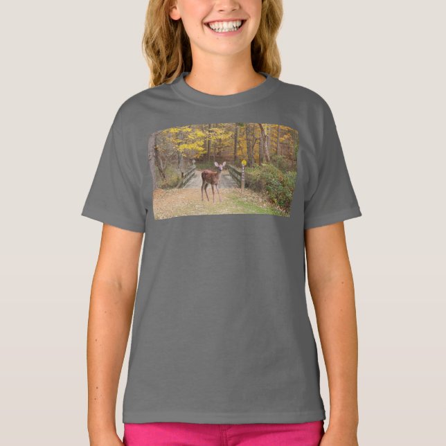 A deer in the park T-Shirt (Vorderseite)