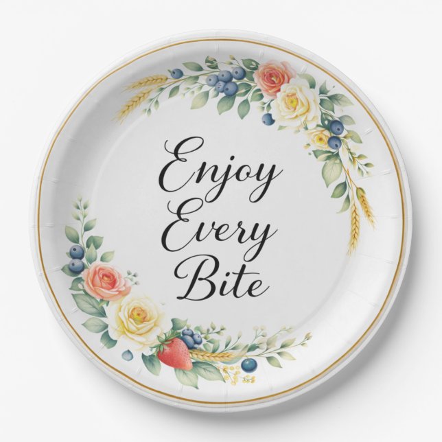 A dish that combines art and taste pappteller (Vorderseite)