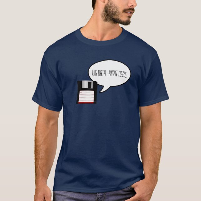 À disque souple dit le grand T-shirt de données (Devant)