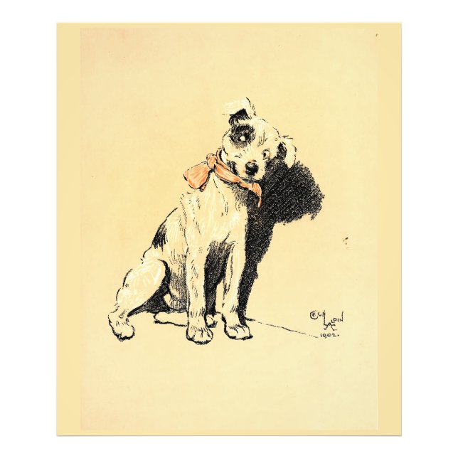 A Dog Day Pl 02 (1902) Cecil Charles Windsor Fotodruck (Vorne)