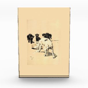 A Dog Day Pl 03 (1902) Cecil Charles Tapestry Fotoblock
