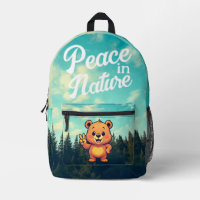 Conception du sac de l'ours mignon