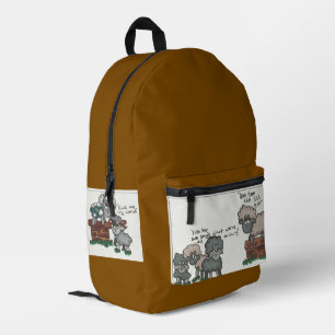 À Dos Imprimé Ewe Est Un Sac Mixte