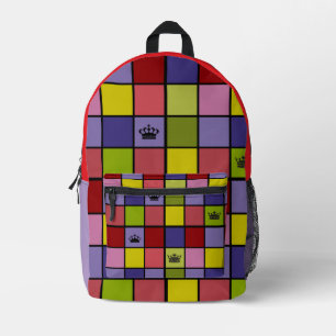 À Dos Imprimé Imprimer le sac de coupe