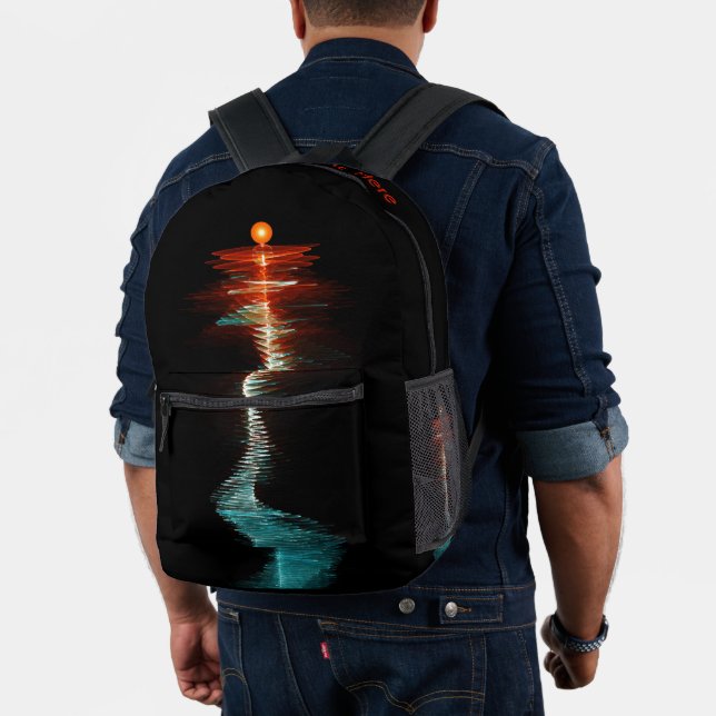 À Dos Imprimé Imprimer le sac de coupe (Insitu (Modèle))