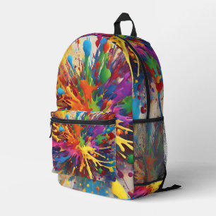 À Dos Imprimé Imprimer le sac de coupe