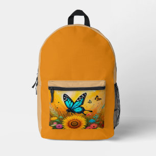 À Dos Imprimé Imprimer le sac de coupe
