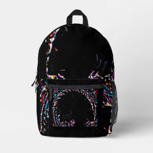 À Dos Imprimé Imprimer le sac de coupe