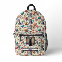 Sac de jour pour chat personnalisé Ajouter nom et 