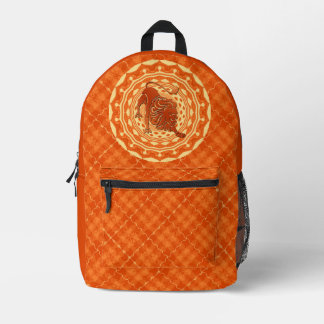 À Dos Imprimé Sac découpe et couture Leo Print